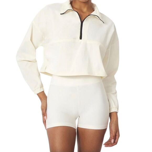 WeWoreWhat Hot Shorts sz XS NWOT Off White Neutral - Picture 1 of 12